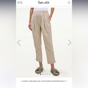 Mary Lawless Lee x Spendid Cropped Pants